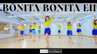 [월요초중급반] Bonita Bonita eh LineDance | 초급라인댄스 | 보니타 보니타 예 라인댄스 | 챔프라인댄스 | 010 8833 4921