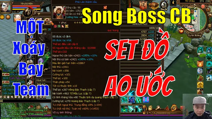 Nhược Hiên - Siêu Boss Cái Bang | Anh Em Song Sinh Với Thục Trần Cái Bang Top 1 Sever Phong Hỏa