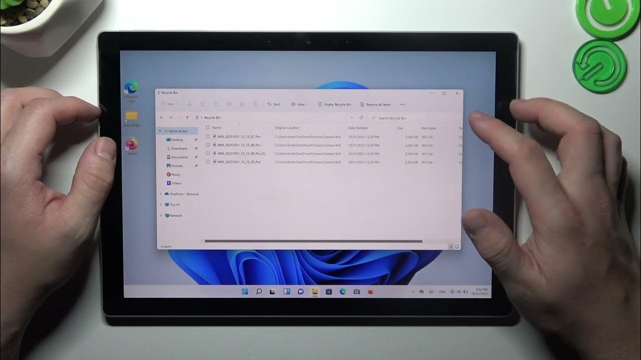 How to Find Recycle Bin on Microsoft Surface Pro 7+? Where are All
