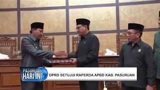 DPRD Setujui RAPERDA APBD Kab. Pasuruan