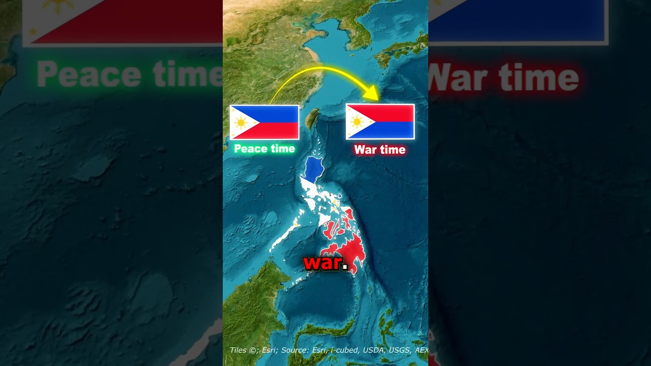 Countries change their flags during War???🇵🇭🇩🇰🤯🤯