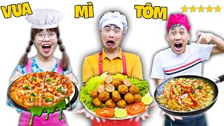 Hà Sam Đại Chiến Nấu Ăn Các Món Từ Mì Tôm -  Tìm Ra Vua Đầu Bếp MasterChef