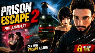 PRISON ESCAPE 2 Full Gameplay (4K) | Complete Walkthrough, Train Mission & Secret Choices