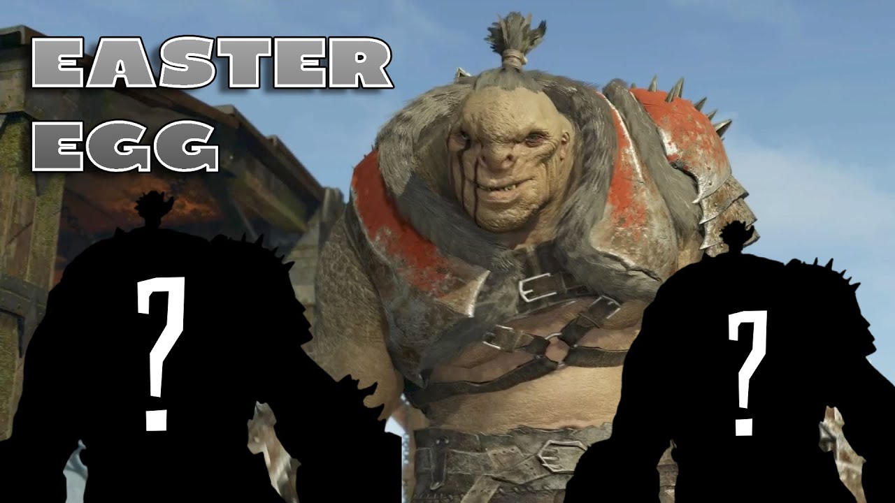 Bruz has brothers secret orc ambush easter egg shadow of war