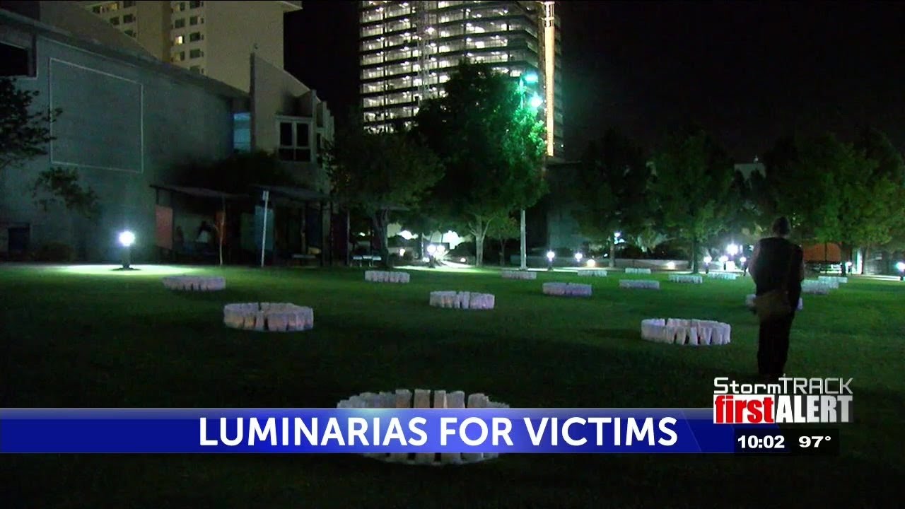 23 luminarias lit outside El Paso Museum of History in victims’ honor