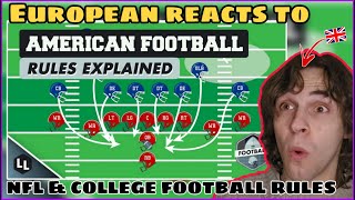 Reaksi Warga Eropa terhadap 'Aturan NFL' || (Olahraga 101: Panduan Sepak Bola Amerika) Reaksi Tan...