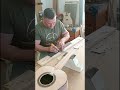 Guitar frets cutting/ Marcamos los trastes de la guitarra.#guitarmakingcourse #woodworking #guitar