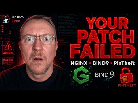 Title: Linux Security: NGINX Poolslip, BIND 9 & PinTheft Explained