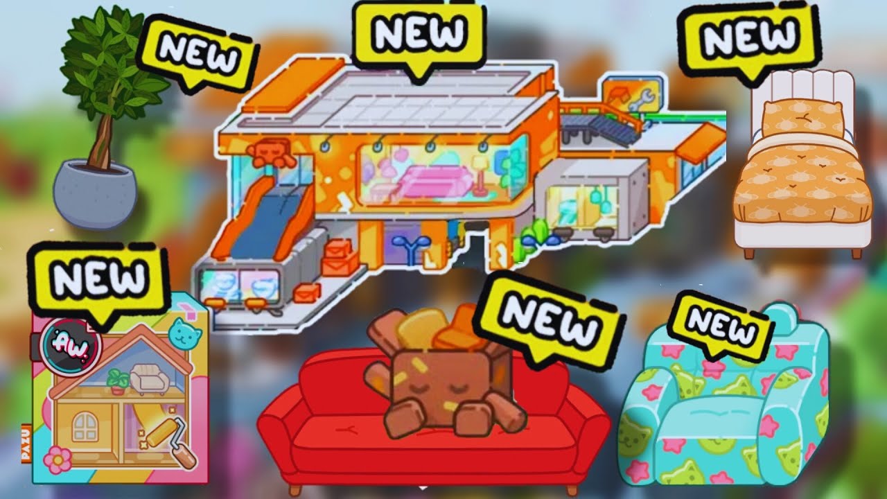 EBAA NOVOS MOVEIS DE DECORAÇÃO venha PEGAR O SEU no AVATAR WORLD 💖😱 LUA ...