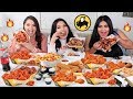 HUGE BUFFALO WILD WINGS MUKBANG! *Gets Deep af*