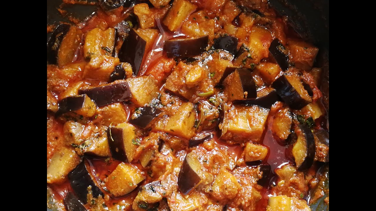 Gujarati Village Eggplant Curry YouTube
