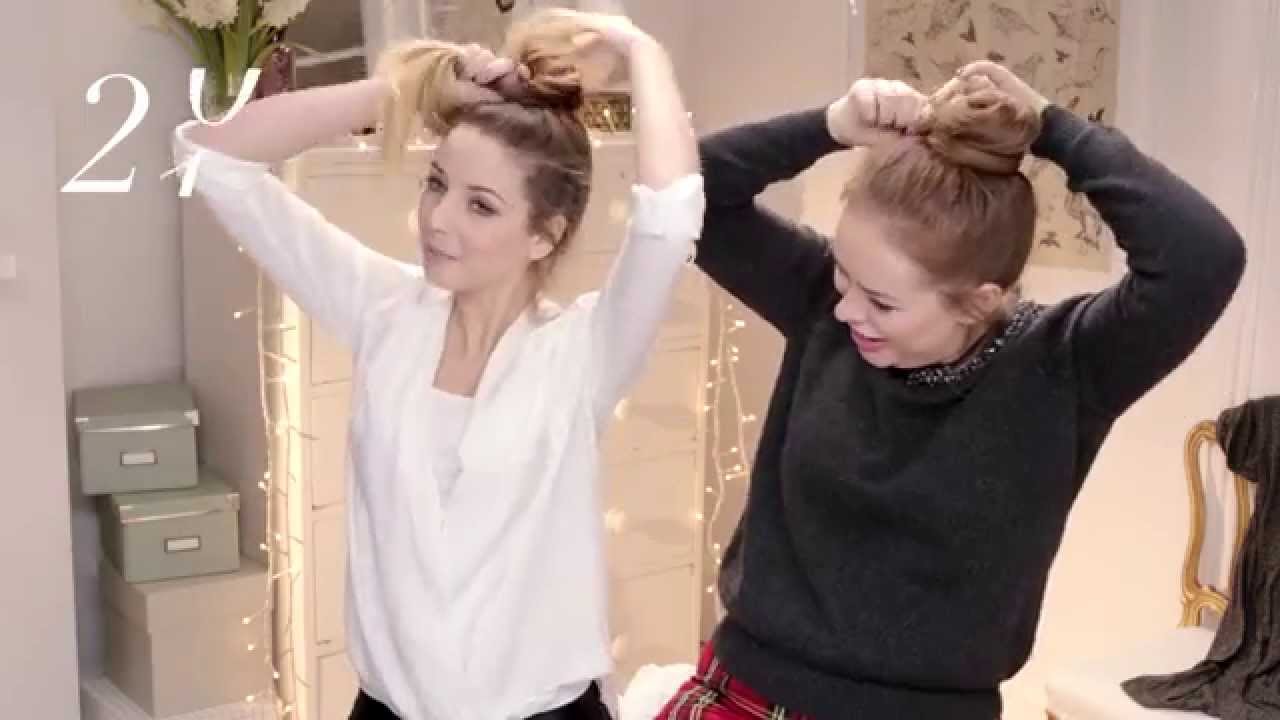 Bun Race Zoella And Tanja Youtube