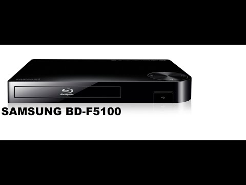 Обзор на Samsung BD-F5100 Blu Ray Player.