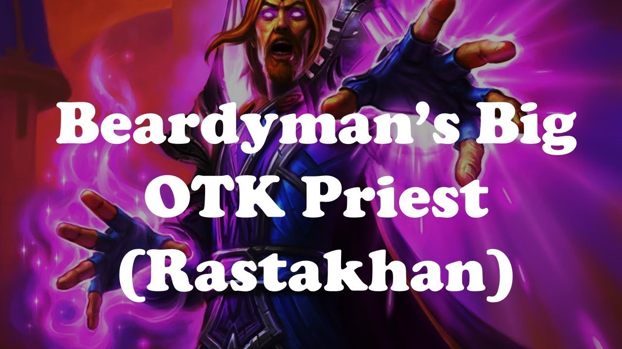 Hearthstone [WILD] Beardyman's OTK Big Priest - with Archmage Vargoth! (1080p)