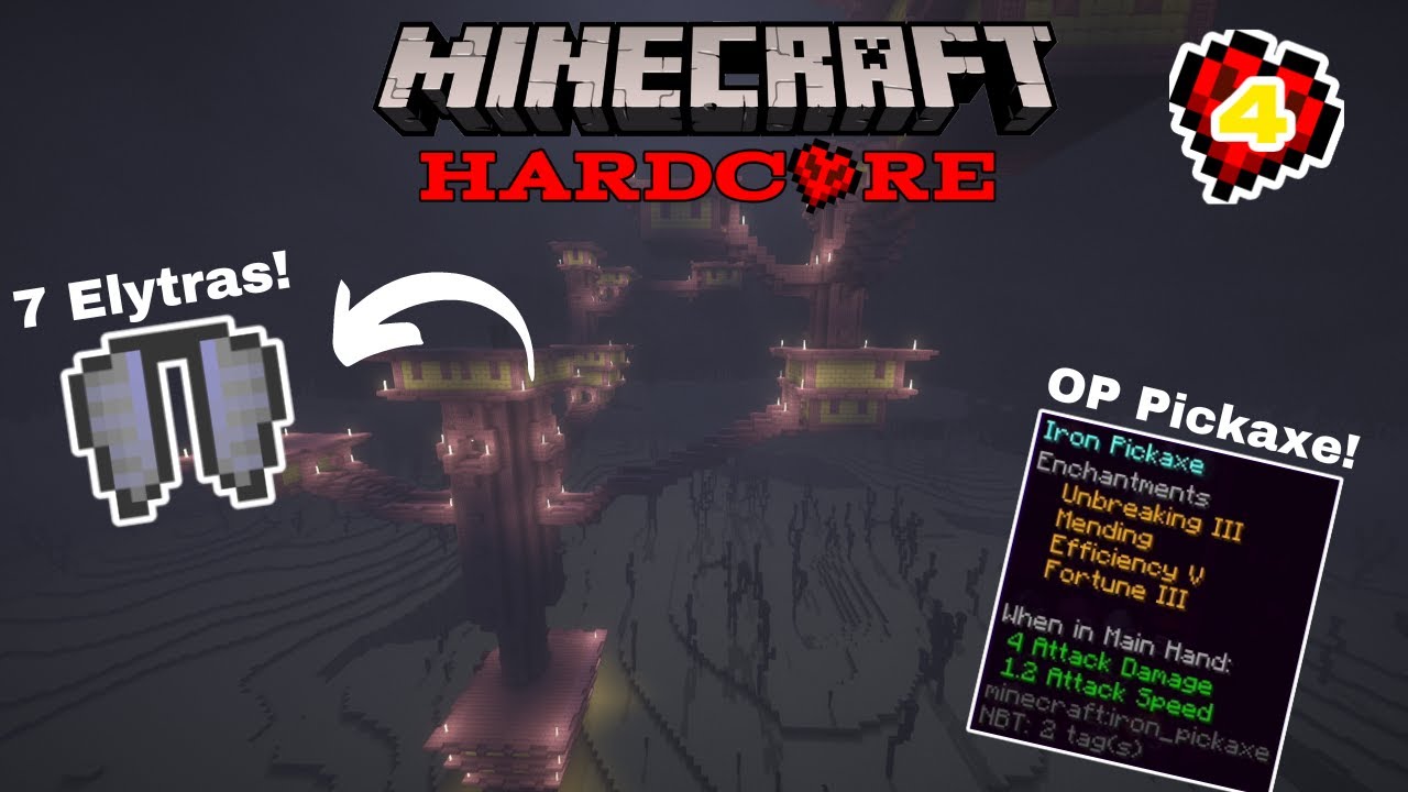 I raided *13* End Cities and found THIS | Minecraft Hardcore | Yellobeast Survival | #3