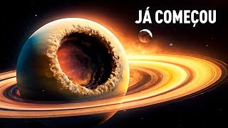 Saturno está mudando e isso não é bom! A NASA está perplexa!