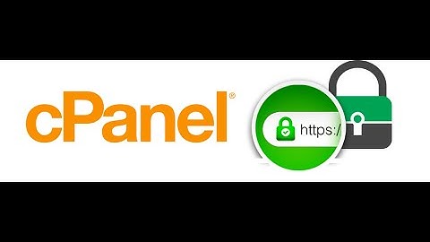How To Use cPanel SSL/TLS Manager