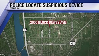 Police shut down Beloit neighborhood to investigate 'suspicious package'