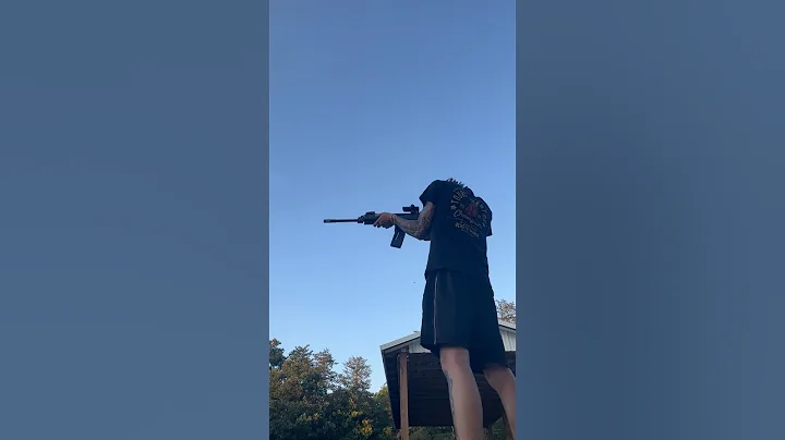 Scar 22LR mag dump 👀🔥#bigkicker #bang #range  #lightskinrambo #viral #legal