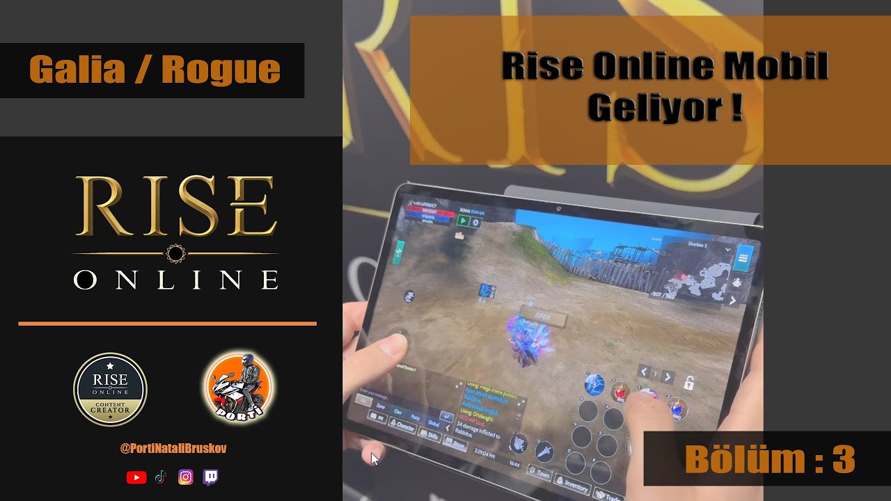 Rise Online Cep Telefonunda ! Mobil Sürüm Detayları Herkesi ŞAŞIRTTI !