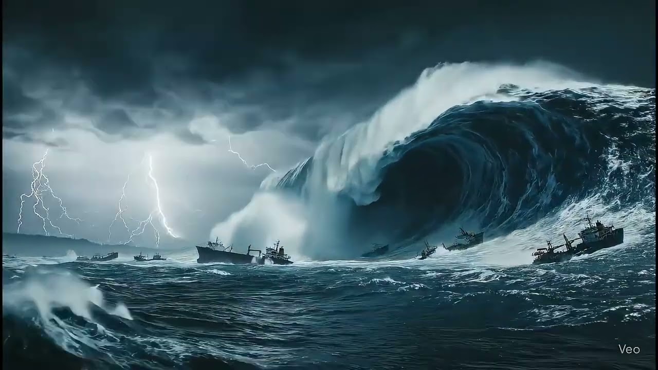 Tsunami Apocalypse: AI-Generated Cinematic of a City’s Final Moments