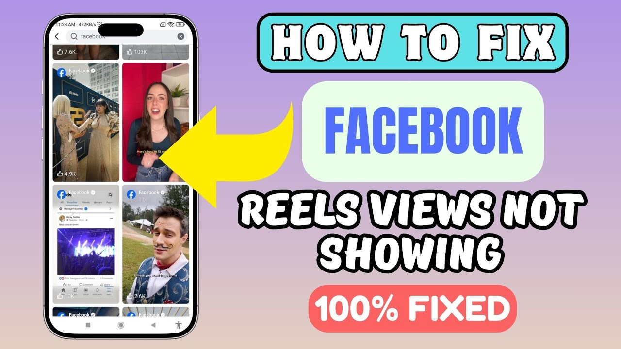 Facebook. One View Problem How To Fix Facebook Reels Views Not Showing | Facebook Videos Views Not ...