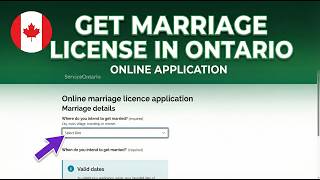 How To Get A Marriage License In Ontario (2026) - Full Guide