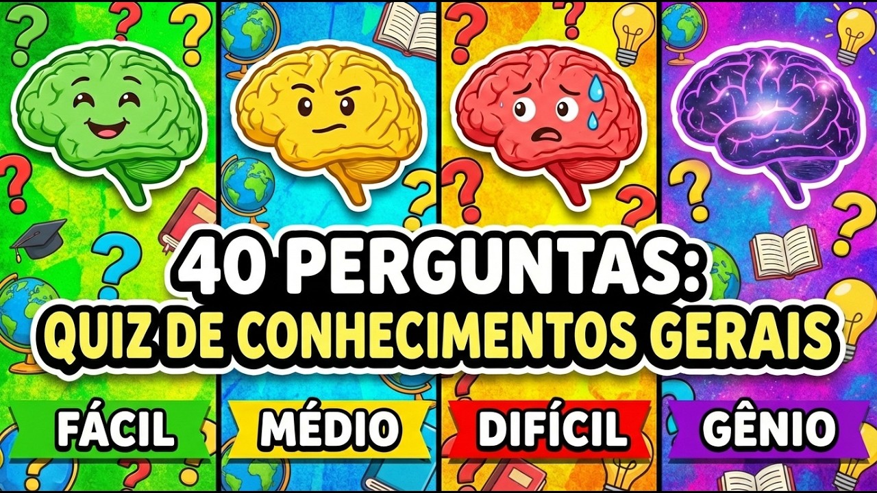 Apenas 1% das Pessoas Chegam ao Nível GÊNIO! Você Consegue? 🧠😱