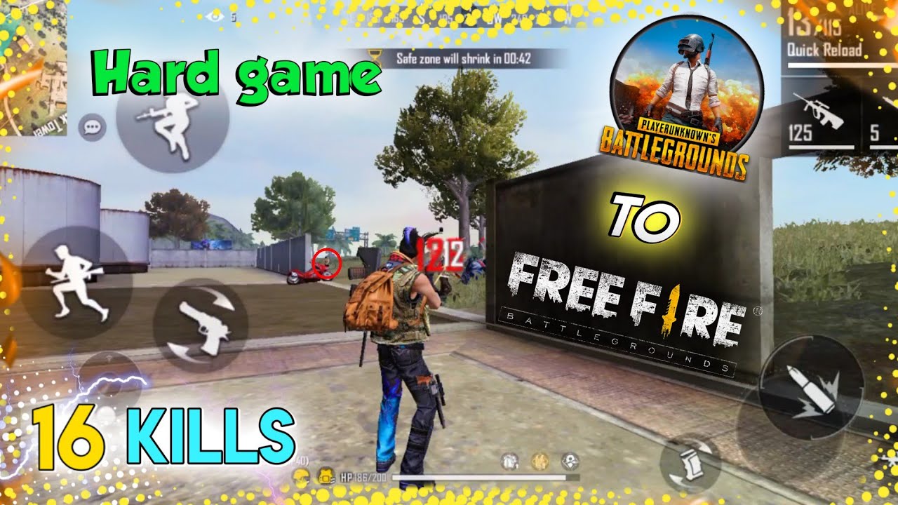 Shifting Pubg To Free Fire || Gameplay || Funny Gameplay || Hard Game || The PyraL