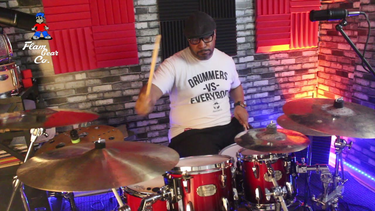 FLAM GEAR COMPANY |  DRESS KOOL & PLAY DRUMS |  LA COQUETERIA DRUM COVER