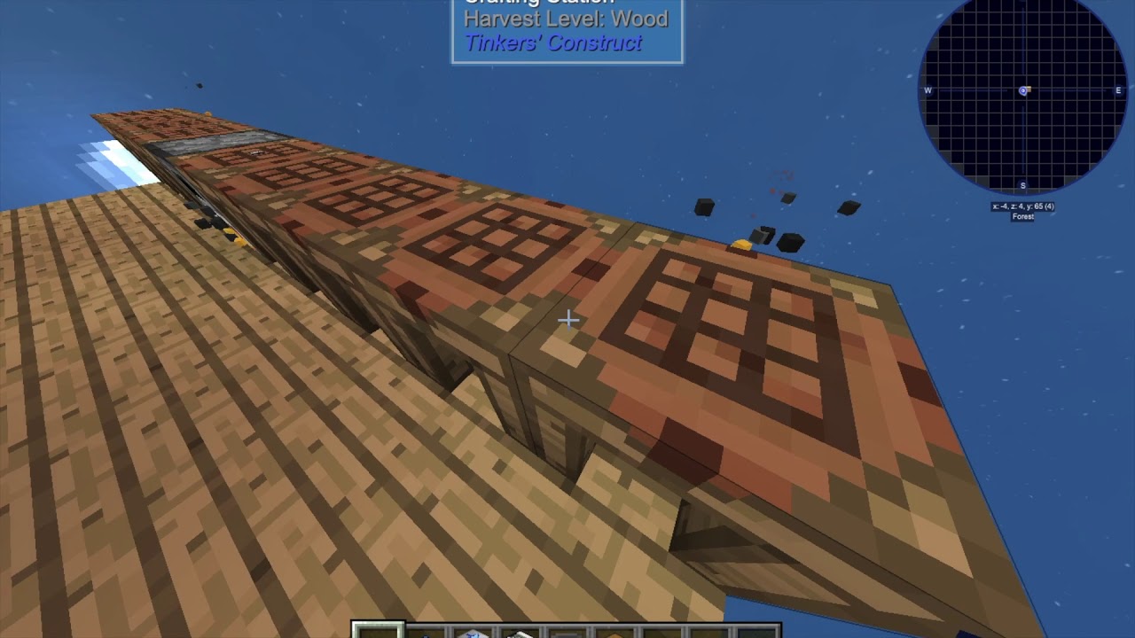 How to make automated obsidian (SkyFactory 4) - YouTube