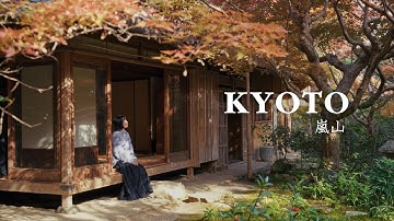 KYOTO in Autumn 🍁 quiet corners in busy Arashiyama | Japan Travel Vlog