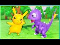 POKEMON Pikachu and BABY Dinosaur - pokemon journeys the series