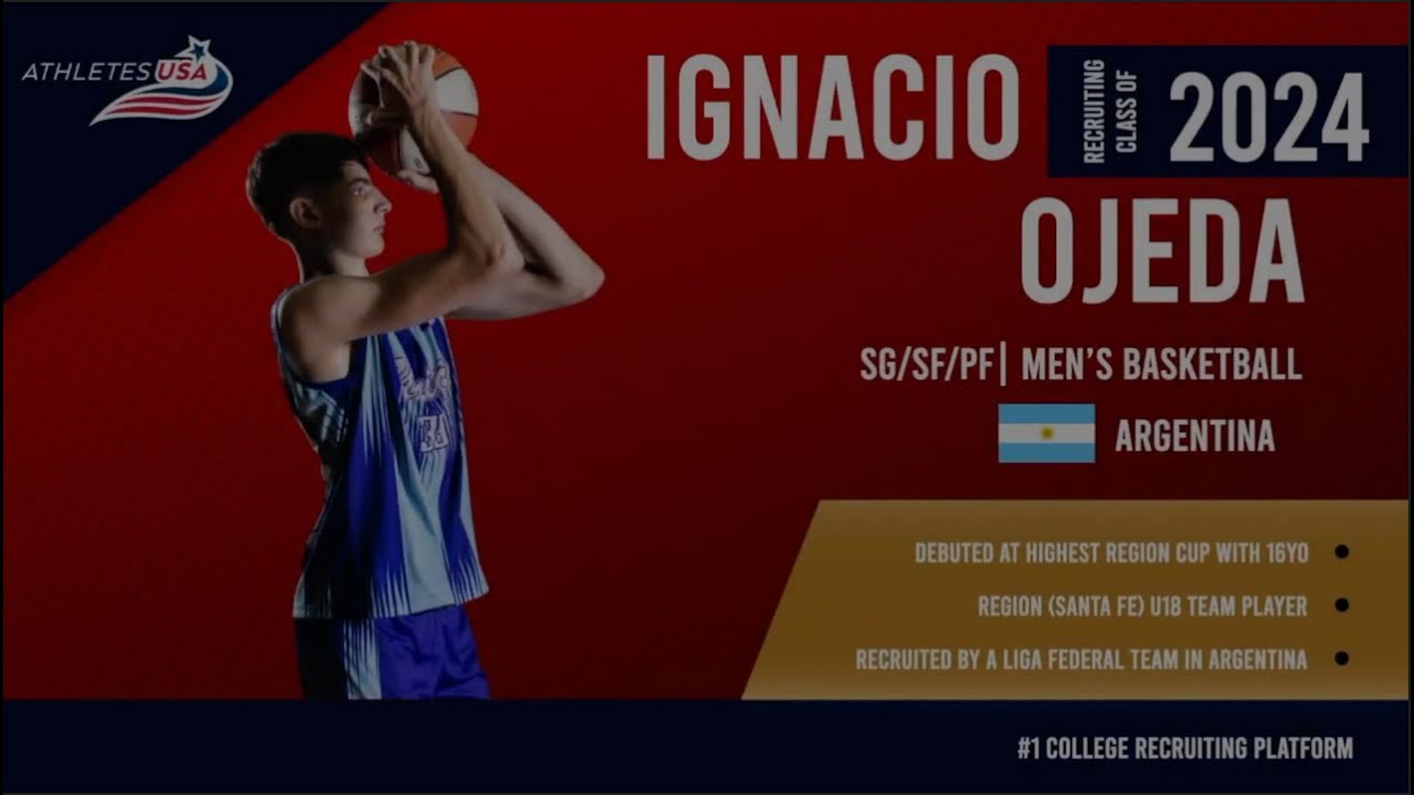 Men's Basketball | SG/SF/PF | Ignacio Ojeda, Argentina | Recruit 2024