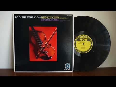 YouTube에서 Leonid Kogan Plays Beethoven  Schumann Sonatas 1955 MGM Records ‎– GC 30003 보기