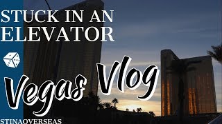 What Happens in Las Vegas? | Stuck in an Elevator at Hooters Hotel! @stinaoverseas