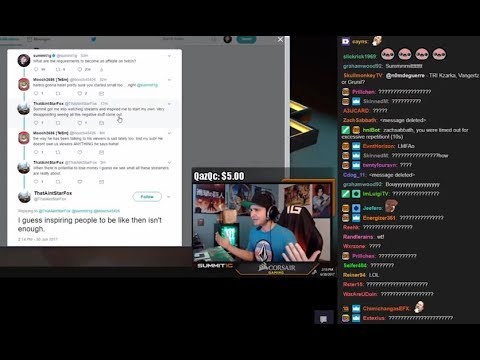 Summit1g Lets the Internet Get to Him