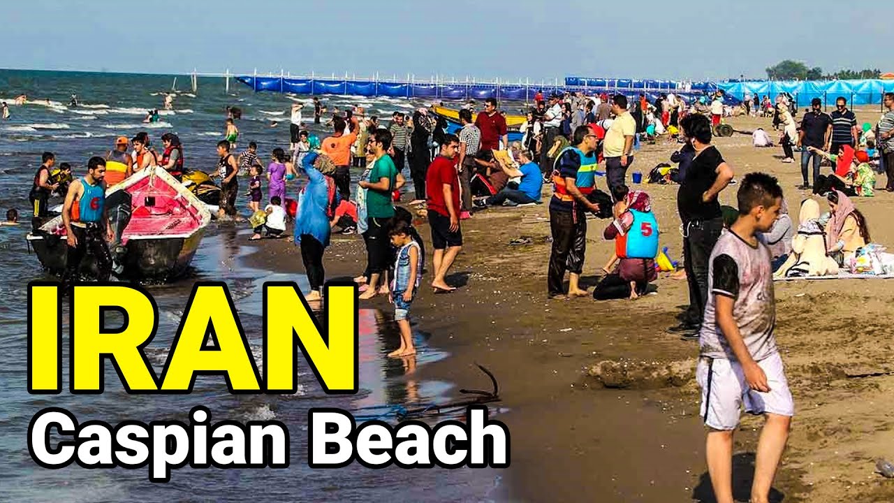 IRAN - Walking In Caspian Beach 2022 North Of Iran Vlog ایران