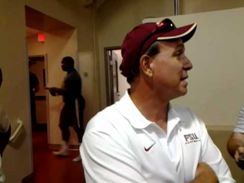 fsu football predictions Jimbo Fisher following Thursday's practice