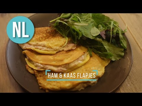 #20 HAM EN KAAS FLAPJES