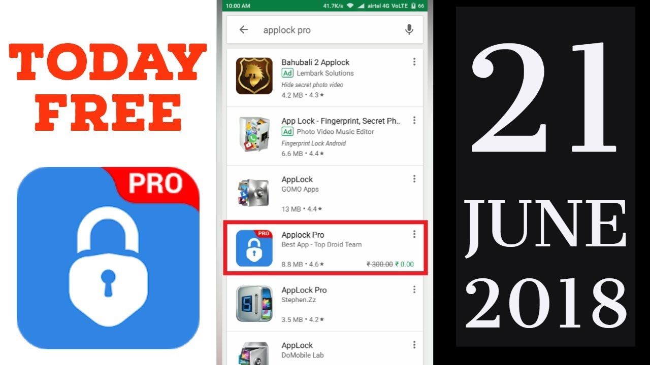 Applock Pro (TODAY FREE)
