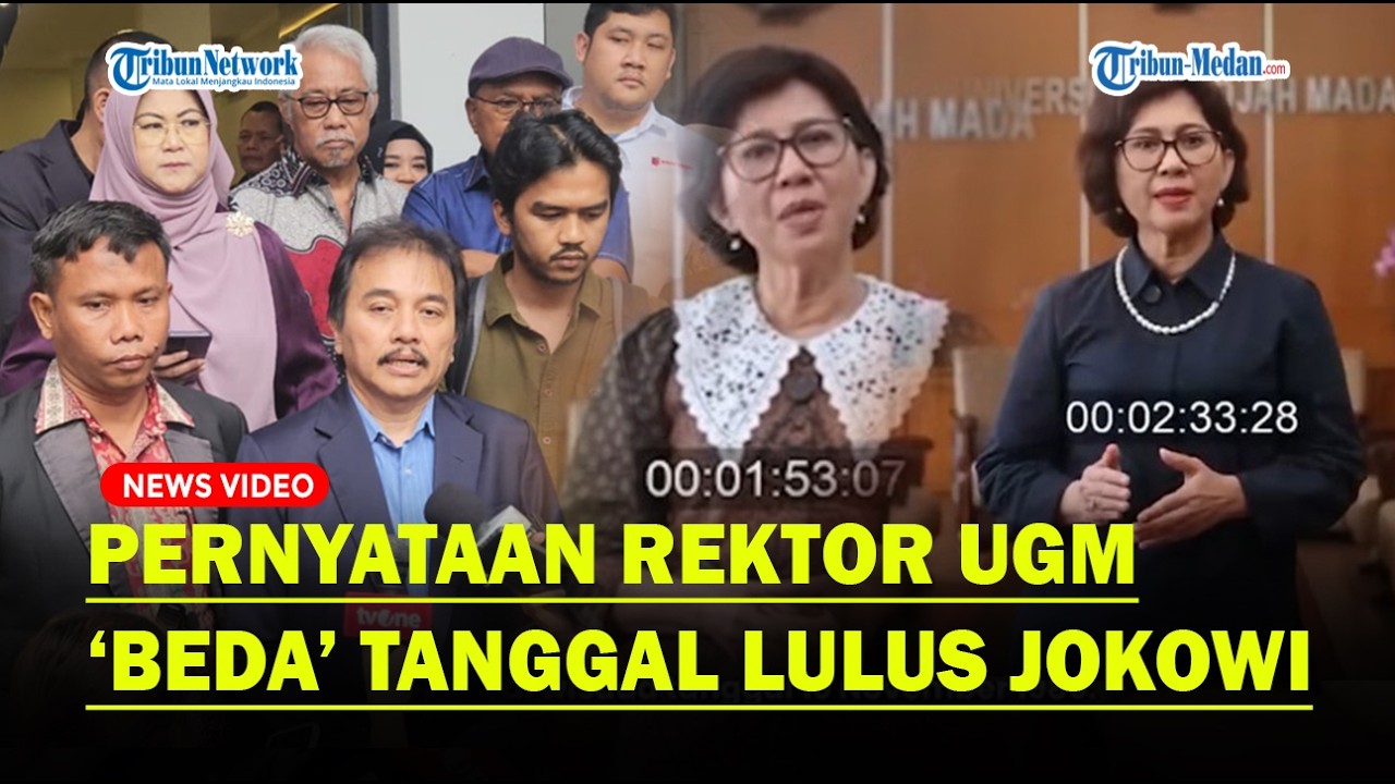 ROY SURYO CS Kritik Pernyataan Rektor UGM Ova Emilia Soal Tanggal Lulus Jokowi