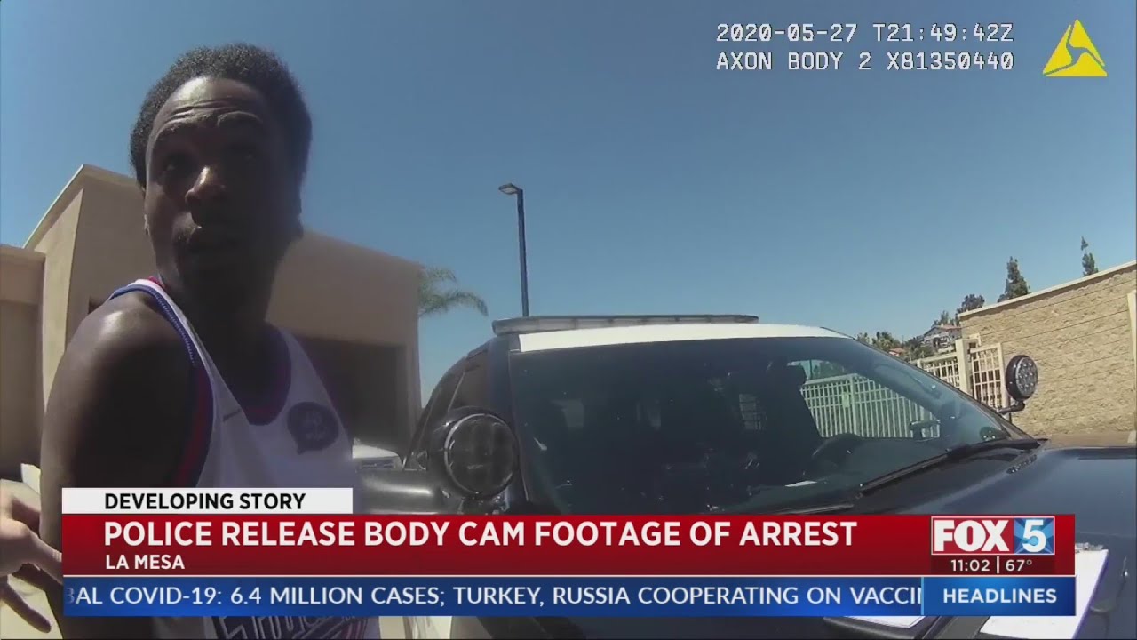 La Mesa Police Release Bodycam Video Of Controversial Arrest