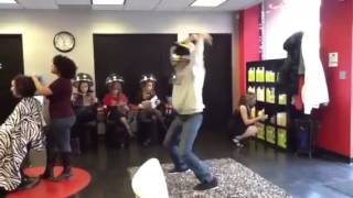 Luvena Leslie "Curly Hair" Salon rocks the Harlem Shake! In Collaboration with ECA