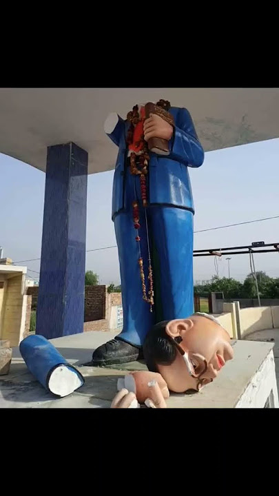 esi murti par to jai bheem likho sharm nahi aati #jai bheem  #viral  video #trendingshorts