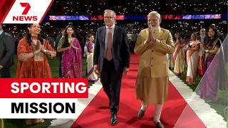Indian PM Narendra Modi concludes Melbourne visit as BBL confirms season opener in Chennai | 7NEWS