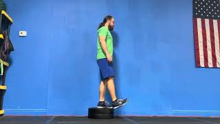 Forward Step Down / Patrick Reverse Step Up Exercise Demonstration
