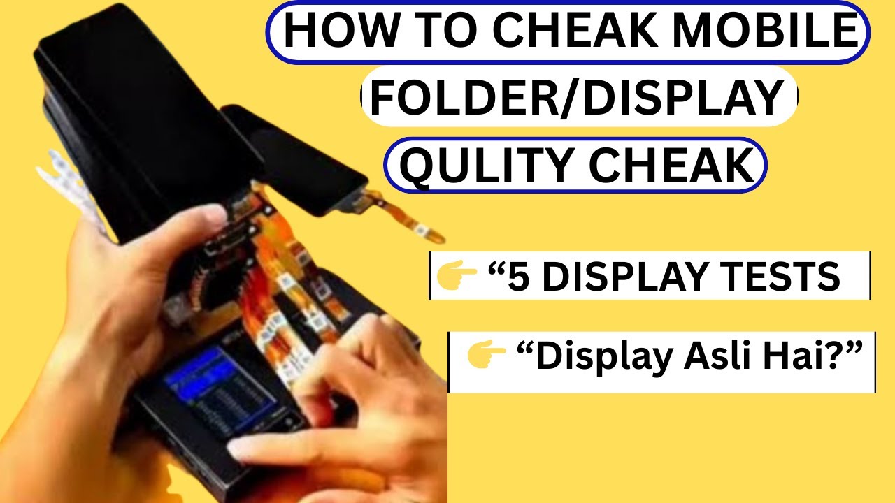 Mobile Display Check Kaise Kare? | New Combo Lete Time Touch, Colour, Brightness Test |