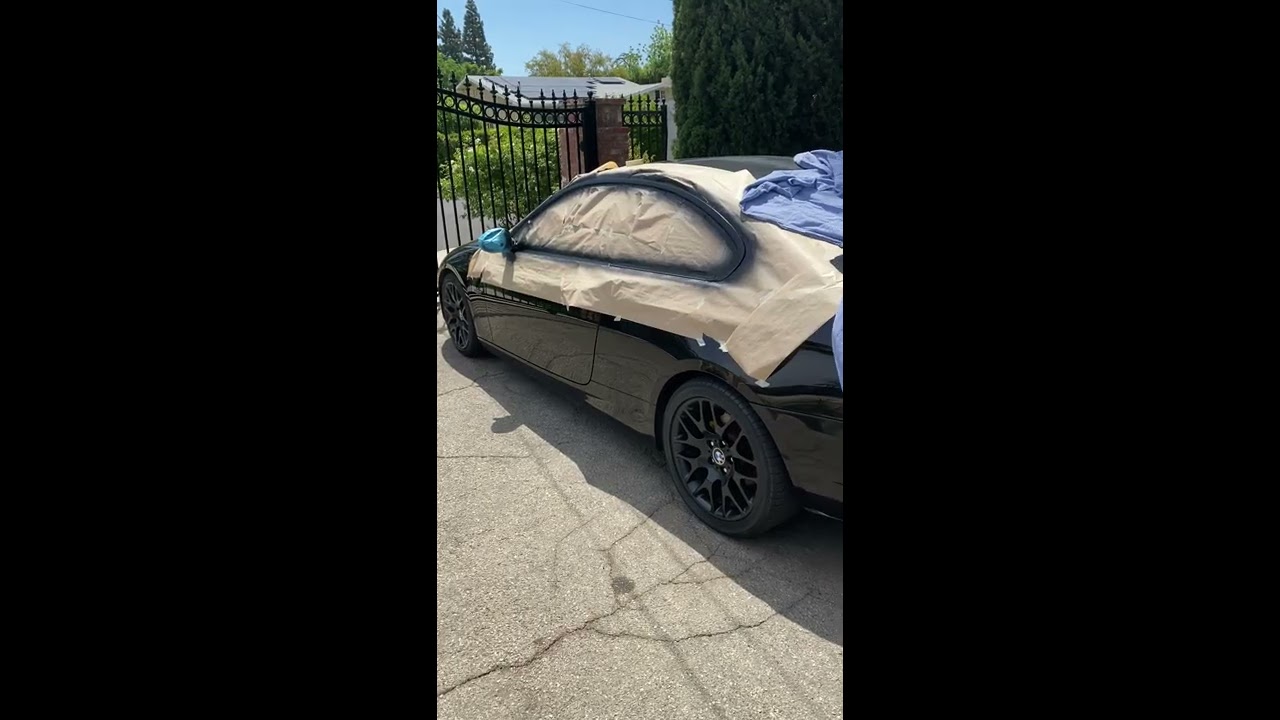 BMW chrome delete on 328i e92 diy