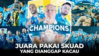 Klub Hampir Degradasi Ganti Pelatih Dadakan Akhiri Kutukan Juara 10 thn! Kisah Persib Bandung Liga 1